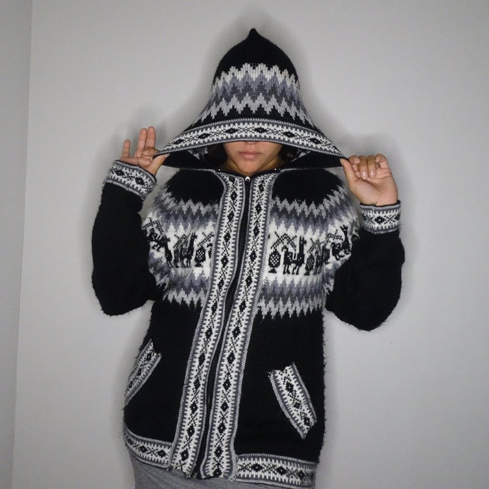 TRIBUAL KNIT SWEATER